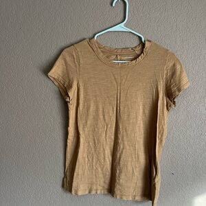 Banana Republic Tan Short Sleeve Tee
